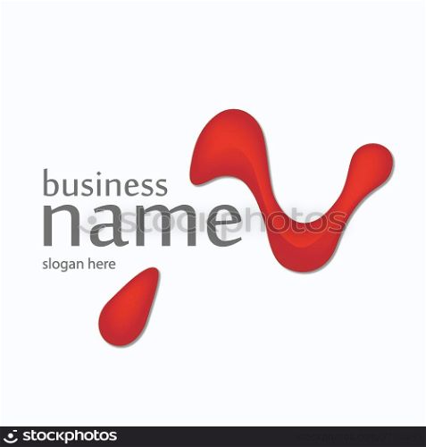 Innovation trickling letter logo