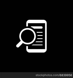 Innovative Search Icon. Business Concept. Flat Design.. Innovative Search Icon. Business Concept. Flat Design. Isolated Illustration.
