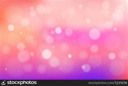 inscription background with bokeh and light. Happy Valentines Day Card Design