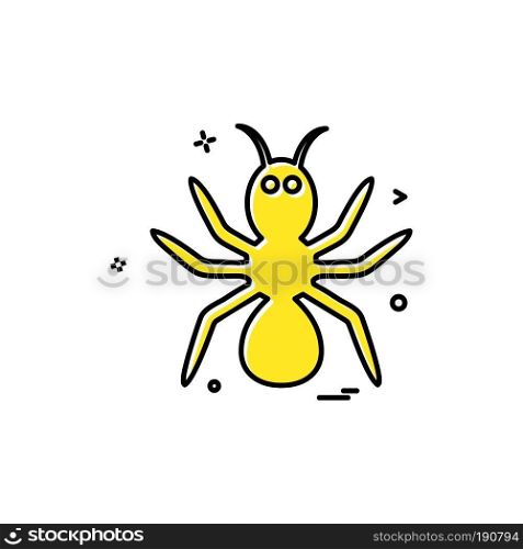 Insects icon design vector 
