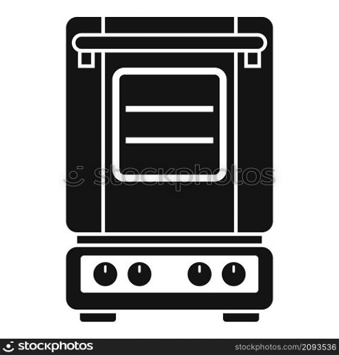Inside convection oven icon simple vector. Turbo fan oven. Kitchen stove. Inside convection oven icon simple vector. Turbo fan oven