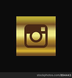 Instagram icon design vector