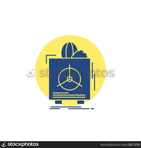 insurance, Fragile, product, warranty, health Glyph Icon.. Vector EPS10 Abstract Template background
