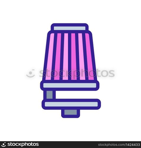 integrated cleaning valve icon vector. integrated cleaning valve sign. color symbol illustration. integrated cleaning valve icon vector outline illustration