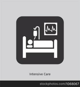 Intensive Care Icon Sign