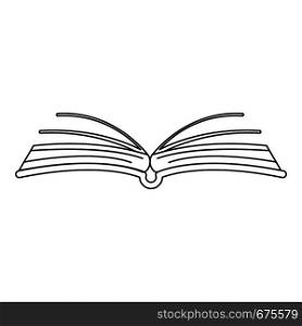 Interesting book icon. Outline illustration of interesting book vector icon for web. Interesting book icon, outline style.