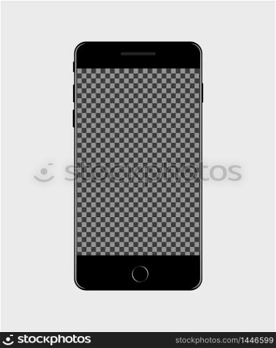 Interface of mobile phone screen in mockup style.Mobile icon for social media. vector illustration eps10. Interface of mobile phone screen in mockup style.Mobile icon for social media. vector