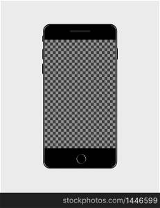 Interface of mobile phone screen in mockup style.Mobile icon for social media. vector illustration eps10. Interface of mobile phone screen in mockup style.Mobile icon for social media. vector