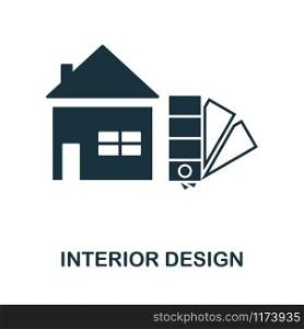 Interior Design icon. Simple element from design technology collection. Filled Interior Design icon for templates, infographics and more.. Interior Design icon. Simple element from design technology collection. Filled Interior Design icon for templates, infographics and more