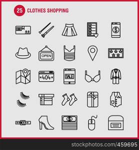 Interior Design Line Icons Set For Infographics, Mobile UX/UI Kit And Print Design. Include: Bucket, Water Bucket, Tub, Washroom, Fan, Electronics, Electric Eps 10 - Vector