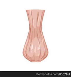 interior vase flower ceramic cartoon. interior vase flower ceramic sign. isolated symbol vector illustration. interior vase flower ceramic cartoon vector illustration