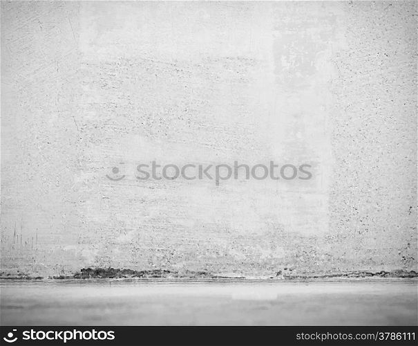 Interior, vintage background of stone wall. Vector illustration