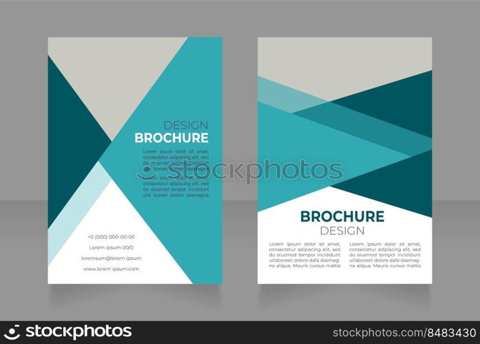 International hotel chain promoting blank brochure design. Template set with copy space for text. Premade corporate reports collection. Editable 2 paper pages. Montserrat font used. International hotel chain promoting blank brochure design