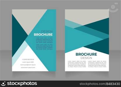 International hotel chain promoting blank brochure design. Template set with copy space for text. Premade corporate reports collection. Editable 2 paper pages. Montserrat font used. International hotel chain promoting blank brochure design