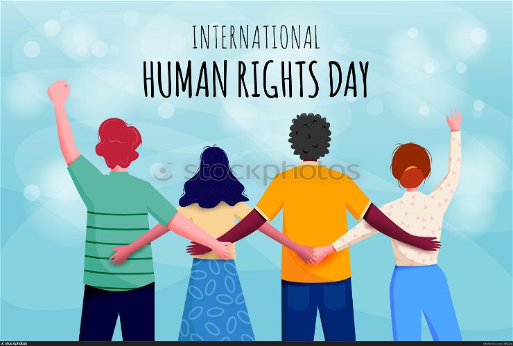 International human rights day banner