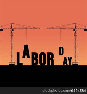 International Labor Day, or labor day, is celebrated on May 1st. vector illustration flat style