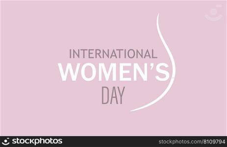 International womens day Royalty Free Vector Image
