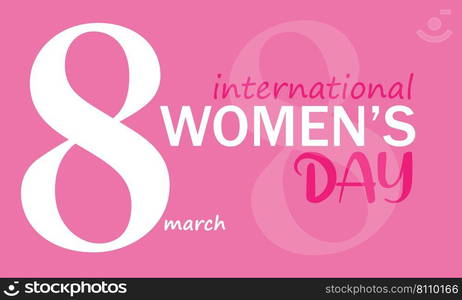 International womens day Royalty Free Vector Image