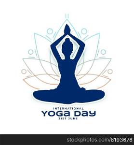 international yoga day celebration social post banner