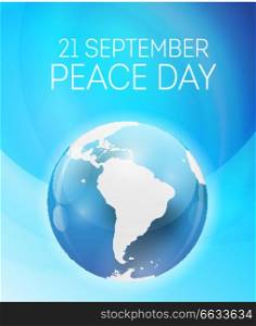 Internationnal Peace Day concept. Vector Illustration EPS10. Internationnal Peace Day concept. Vector Illustration