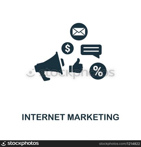Internet Marketing creative icon. Simple element illustration. Internet Marketing concept symbol design from online marketing collection. For using in web design, apps, software, print. Internet Marketing creative icon. Simple element illustration. Internet Marketing concept symbol design from online marketing collection. For using in web design, apps, software, print.