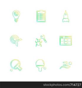 internet , signals , sports , setting , ideas ,travel , money , envelope , bulb, search ,compass , meter ,message , icon, vector, design, flat, collection, style, creative, icons