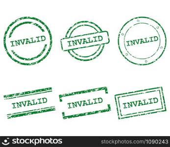 Invalid stamps