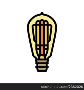 invention light bulb color icon vector. invention light bulb sign. isolated symbol illustration. invention light bulb color icon vector illustration