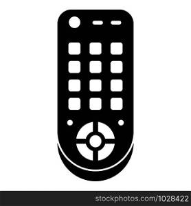 Ir remote control icon. Simple illustration of ir remote control vector icon for web design isolated on white background. Ir remote control icon, simple style