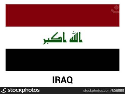 Iraq Independence day design vector
