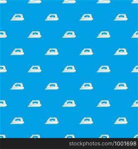Iron pattern vector seamless blue repeat for any use. Iron pattern vector seamless blue