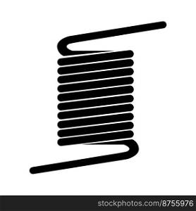iron spring icon logo vector design template
