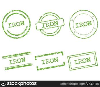 Iron stamps