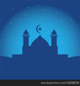 Islamic bacground and symbol, Mosque vector template