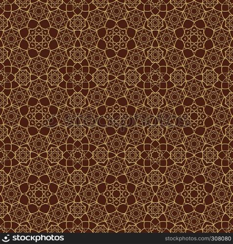 Islamic floral pattern arab background. Vector illustration. Islamic pattern