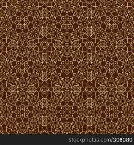 Islamic floral pattern arab background. Vector illustration. Islamic pattern