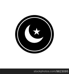 Islamic icon vector template illustration logo design