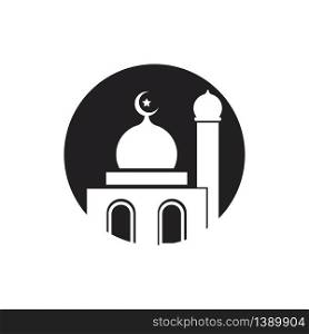 Islamic symbol and logo vector template