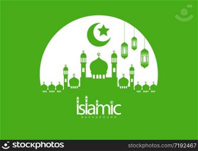 Islamic vector design, icon