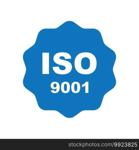 ISO symbol icon,vector illustration template design