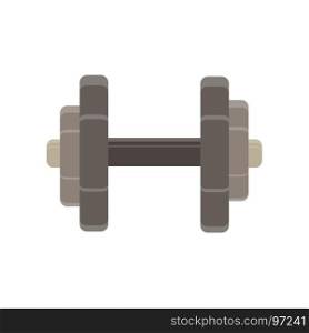 Isolated fitness white equipment exercise gym dumbbell vector barbell athletic