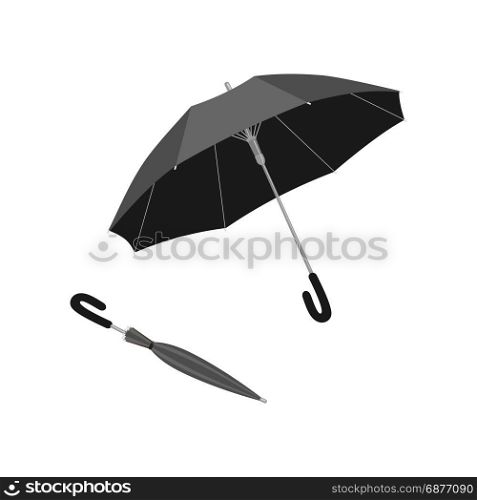 Isolated open and close umbrella