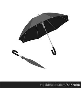 Isolated open and close umbrella