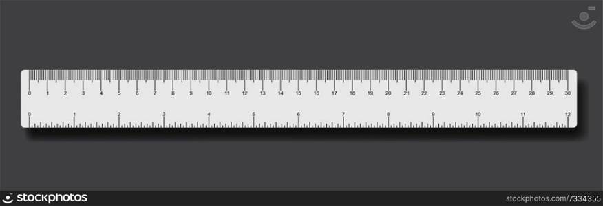 Isolated Realistic Ruler