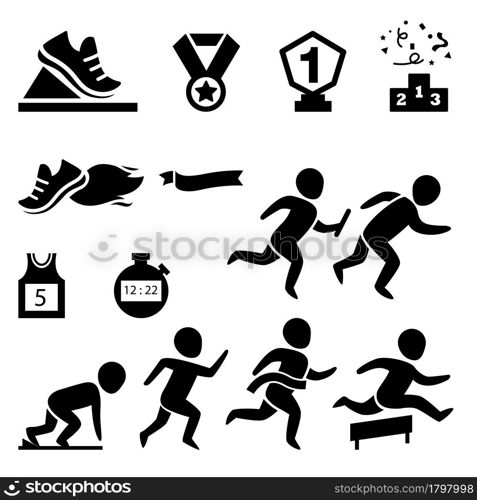 isolated sport.runner icon illustration vector