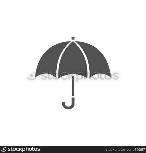 Isolated umbrella icon on a white background