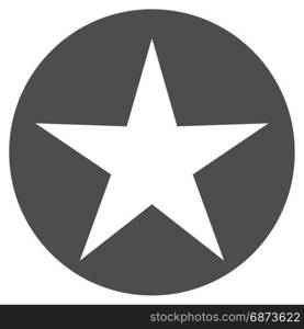 Isolated yellow star icon, ranking mark. Isolated gray and black star icon, ranking mark. Modern simple favorite sign, decoration symbol for website design, web button, mobile app.