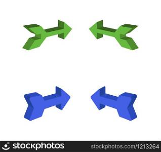 isometric arrows