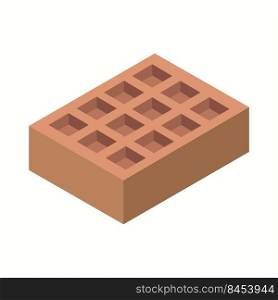 Isometric brick