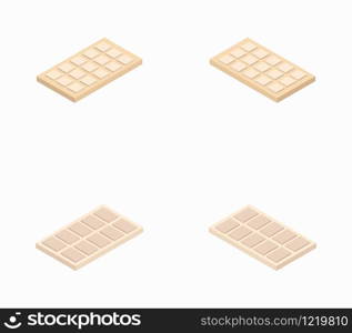 isometric chocolate